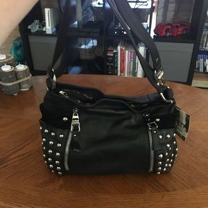 B. Makowsky black shoulder bag